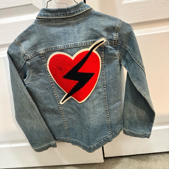 Kid Monster Light Blue Denim Jacket with KID PWR Patch - Picture 3 of 3